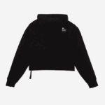Women Lacoste V0ZN2417 Black 031 Hooded Sweatshirt - Image 6