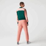 Women Lacoste V0ZN2424 Pink 5MM Blended Cotton Joggers - Image 3
