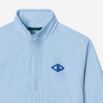 Women Lacoste V0ZN2440 Blue HBP Monogram Print Track Jacket - Image 5