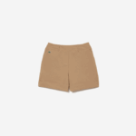 Women Lacoste V0ZN2452 Beige CB8 SPORT Stretch Golf Bermuda Shorts - Image 4