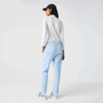 Women Lacoste V0ZN2480 White 70V Slim Fit Stretch Pique Polo - Image 3