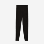 Women Lacoste V0ZN2531 Black 8VM SPORT Color-Block Knit Effect Leggings - Image 5