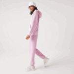 Women Lacoste V0ZN2538 Pink Z4H Blended Cotton Joggers - Image 2