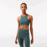 Women Lacoste V0ZN2549 Green 5HX Seamless SPORTs Bra