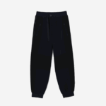 Women Lacoste V0ZN2552 Navy Blue Black R8P Badge Colorblock Trackpants - Image 5