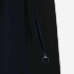 Women Lacoste V0ZN2552 Navy Blue Black R8P Badge Colorblock Trackpants - Image 6