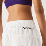 Women Lacoste V0ZN2554 White 70V Nautical Print Trackpants - Image 9
