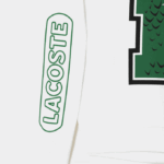 Women Lacoste V0ZN2578 White 001 Oversized Print And Branded Sweatshirt - Image 6