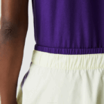 Women Lacoste V0ZN2592 Yellow Purple 4XK SPORT Built-In Short Tennis Skirt - Image 7