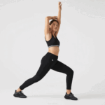 Women Lacoste V0ZN2597 Black C31 SPORT High-Waisted Second-Skin Leggings - Image 6