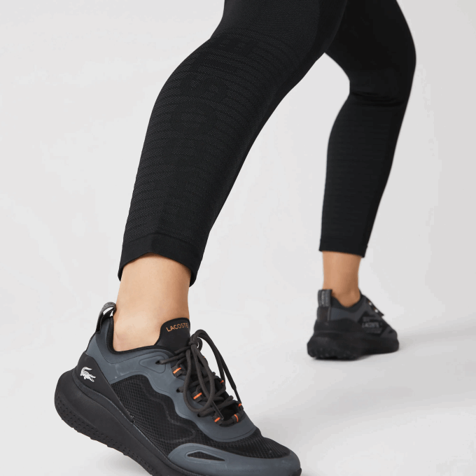 Women Lacoste V0ZN2597 Black C31 SPORT High-Waisted Second-Skin Leggings - Image 7
