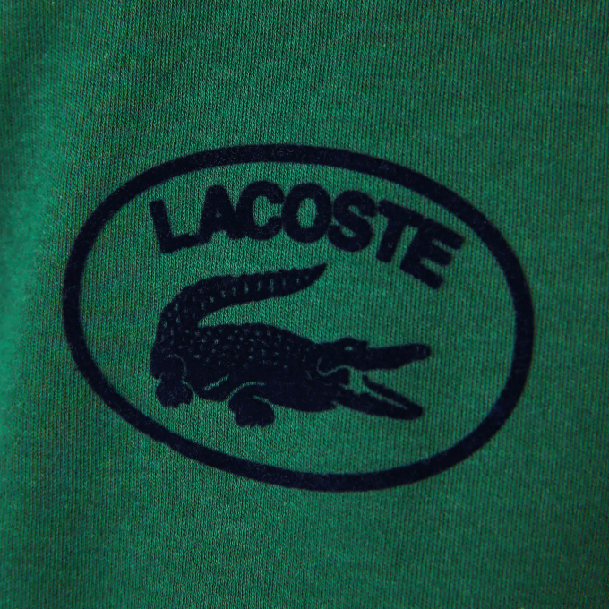 Women Lacoste V0ZN2608 Green 132 Loose Fit Organic Cotton T-Shirt - Image 6