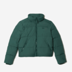 Women Lacoste V0ZN2615 Green 5HX Collapsible Padded Jacket - Image 6