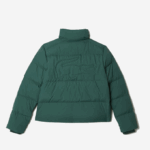 Women Lacoste V0ZN2615 Green 5HX Collapsible Padded Jacket - Image 7