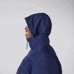 Women Lacoste V0ZN2616 Navy Blue 166 Collapsible Padded Jacket - Image 9