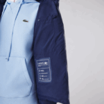 Women Lacoste V0ZN2616 Navy Blue 166 Collapsible Padded Jacket - Image 10
