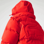 Women Lacoste V0ZN2617 Red F8M Collapsible Padded Jacket - Image 3