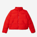 Women Lacoste V0ZN2617 Red F8M Collapsible Padded Jacket - Image 5