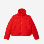 Women Lacoste V0ZN2617 Red F8M Collapsible Padded Jacket - Image 7
