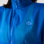 Women Lacoste V0ZN2618 Blue K1Q SPORT Packable Water-Repellent Jacket - Image 4