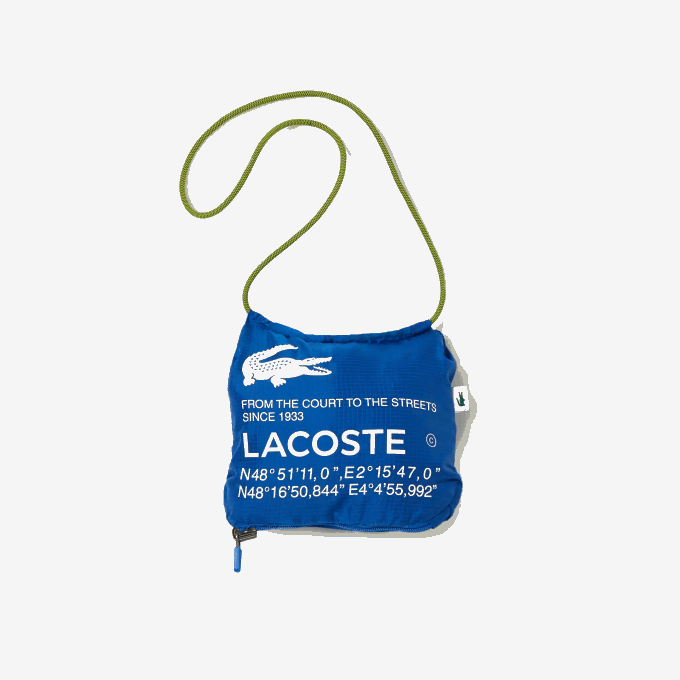 Women Lacoste V0ZN2618 Blue K1Q SPORT Packable Water-Repellent Jacket - Image 6