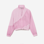 Women Lacoste V0ZN2627 Pink Z4H Mesh Lined Nylon Jacket - Image 6