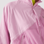 Women Lacoste V0ZN2627 Pink Z4H Mesh Lined Nylon Jacket - Image 7