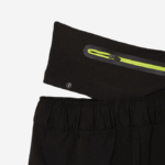 Women Lacoste V0ZN2644 Black C31 SPORT Removable Belt Shorts - Image 5
