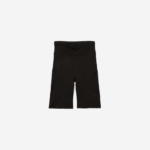Women Lacoste V0ZN2654 Black 8VM SPORT Bike Shorts - Image 5