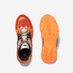 Women Lacoste V0ZN2675 Red Orange AM1 L003 Neo Textile Sneakers - Image 4