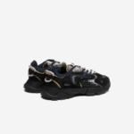 Women Lacoste V0ZN2676 Black Navy 075 L003 Neo Textile Sneakers - Image 3