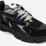 Women Lacoste V0ZN2676 Black Navy 075 L003 Neo Textile Sneakers - Image 6
