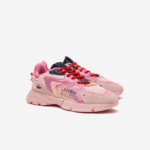 Women Lacoste V0ZN2677 Pink 13C L003 Neo Textile Sneakers - Image 2