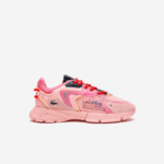 Women Lacoste V0ZN2677 Pink 13C L003 Neo Textile Sneakers