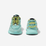 Women Lacoste V0ZN2679 Turquoise/Navy B22 L003 Neo Textile Sneakers - Image 4