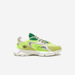 Women Lacoste V0ZN2680 Yellow & Off White Y21 L003 Neo Textile Sneakers