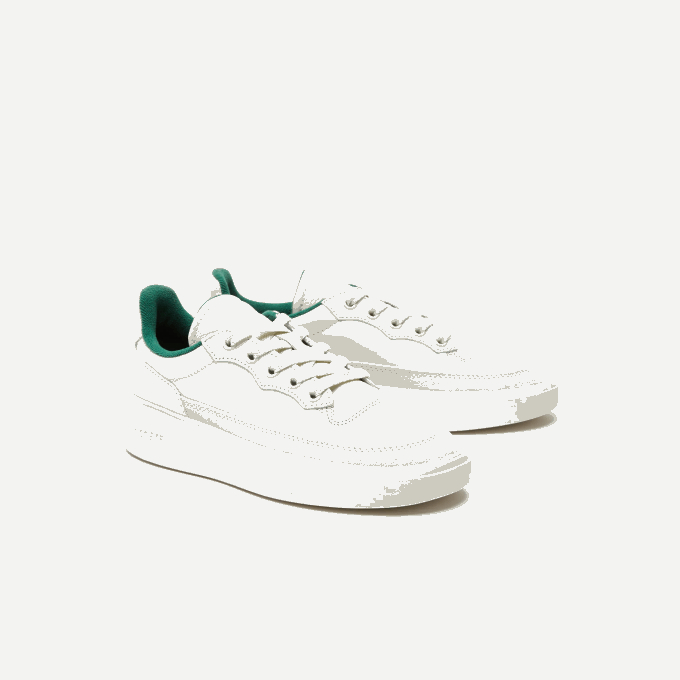 Women Lacoste V0ZN2684 Off White 18C G80 Club Leather Tonal Sneakers - Image 2