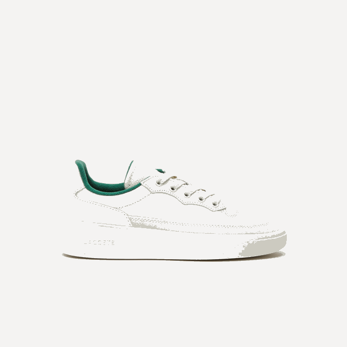 Women Lacoste V0ZN2684 Off White 18C G80 Club Leather Tonal Sneakers - Image 1
