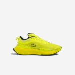 Women Lacoste V0ZN2686 Yellow 2T7 Run Spin Evolution Textile Sneakers