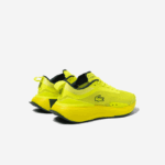 Women Lacoste V0ZN2686 Yellow 2T7 Run Spin Evolution Textile Sneakers - Image 3