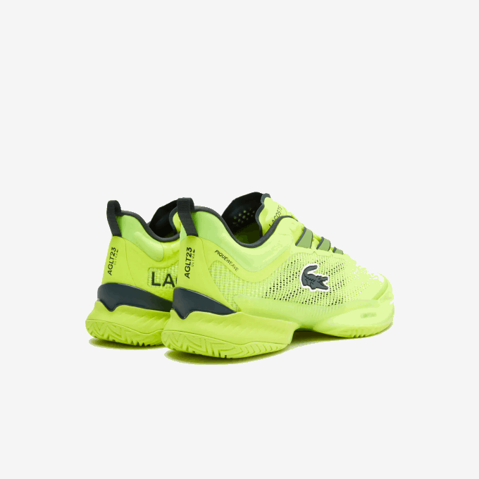 Women Lacoste V0ZN2688 Yellow Yellow 2T7 AG-LT23 Ultra Textile Tennis Shoes - Image 3