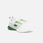 Women Lacoste V0ZN2689 White/Green 082 AG-LT23 Ultra Textile Tennis Shoes - Image 2