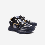 Women Lacoste V0ZN2690 Navy NB0 L003 Active Runway Textile Sneakers - Image 2
