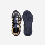 Women Lacoste V0ZN2690 Navy NB0 L003 Active Runway Textile Sneakers - Image 4