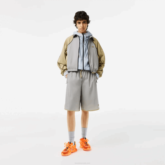 Women Lacoste V0ZN2693 Orange 7A5 L003 Active Runway Textile Sneakers - Image 2