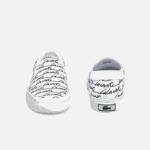 Women Lacoste V0ZN2707 White & Off White 65T Jump Serve Canvas Printed Slip on - Image 5