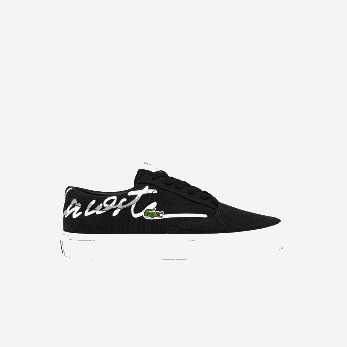 women_lacoste_v0zn2716_black_off_white_454_jump_serve_lace_canvas_sneakers.png Women Lacoste V0ZN2716 Black & Off White 454 Jump Serve Lace Canvas Sneakers - Image 1