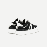 Women Lacoste V0ZN2719 Black & White 312 L002 Leather Color-Pop Sneakers - Image 3