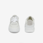 Women Lacoste V0ZN2720 White & Off White 65T L001 Leather Sneakers - Image 5