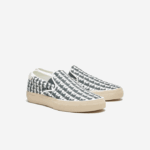 Women Lacoste V0ZN2723 Off White & White 03A Jump Serve Textile Slip On - Image 2
